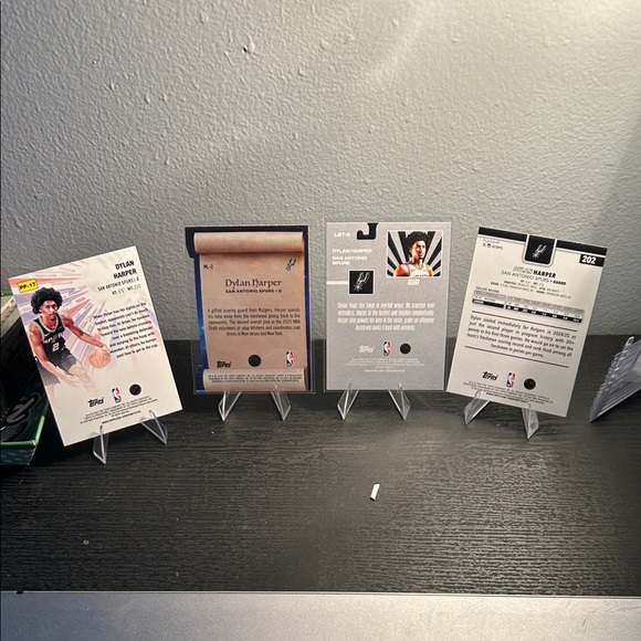 Dylan Harper San Antonio Spurs Rookie Lot topps - Picture 6 of 6